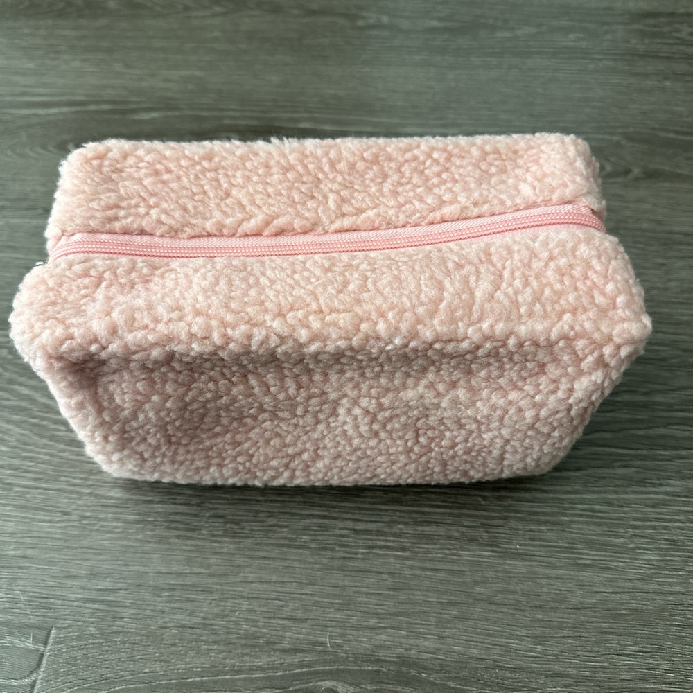 Laneige Pink Teddy Cosmetic Bag